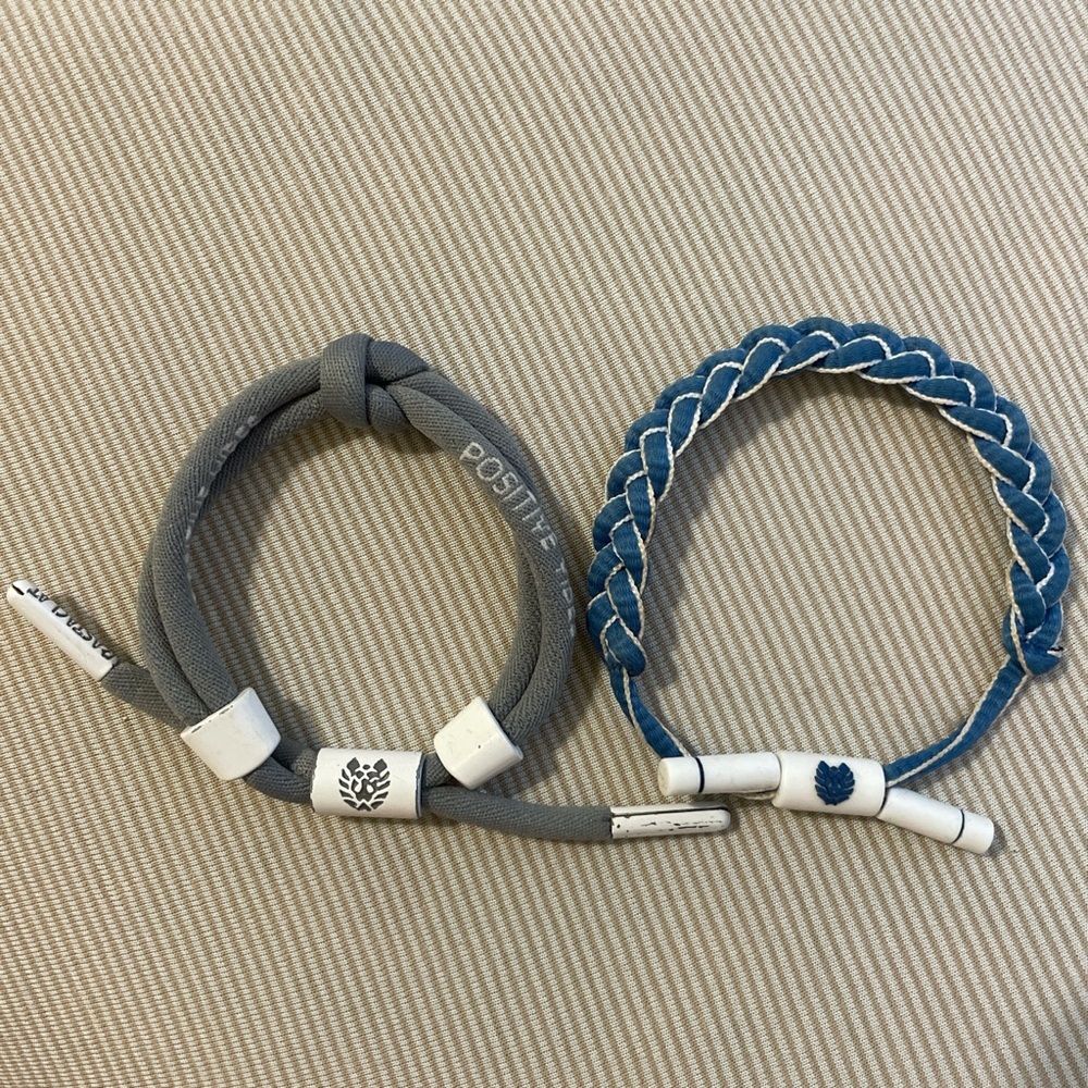 Two Rastaclat Bracelets